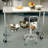 Adjustable Height Ergonomic Swivel Stool with Wheels