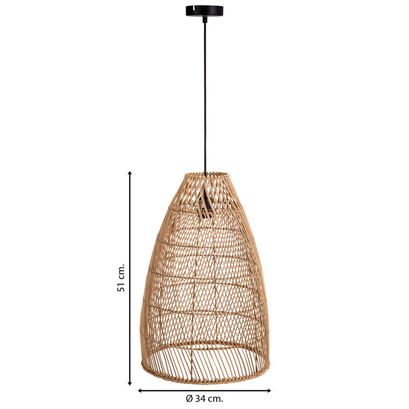 Alarna 1 - Light Bronze Single Pendant