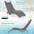Aquawave Waterproof & Anti-Drift Patio Chaise Lounge-1663660462
