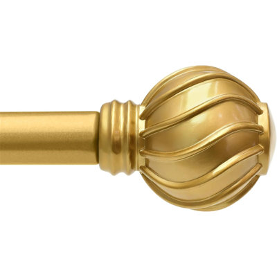 Tringles à rideaux dorées