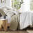 Carolina Taupe Stripe 7-Piece Full/Queen Comforter and Quilt Set-103515946-103515947