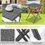 Foldable Outdoor Patio Dining Side Chair-4754444