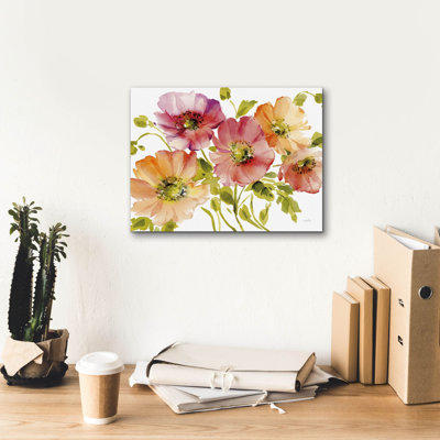 «Autumn Poppies» par Katrina Pete, art mural sur toile