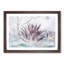 Wild Aloe Vera Succulent in Abstract - Framed Print-55768618-55768624