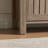 Shoe Cabinet, Storage Cabinet, Entryway Cabinet With Two Slat Style Vented Doors, Accent Cabinet