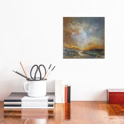 Liquid Gold by Anne Farrall Doyle - Wrapped Canvas Painting