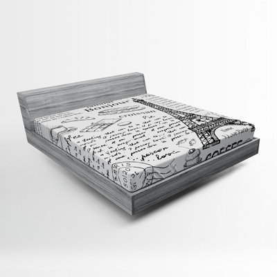Bonjour Microfibre Jersey Knit Fitted Sheet