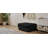 Corduroy Storage Ottoman Bench, 35.25 Inch Wide Footstool for Living Room in Black-1717647911