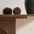 Narrow Console Table with Unique Loopback Design-819735462