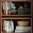 Nordic style vintage bookcase