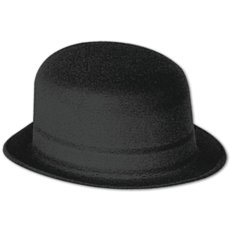 Black Velour Derby - paquet de 24