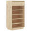 10 Pair Solid Wood Shoe Storage Cabinet-464707142