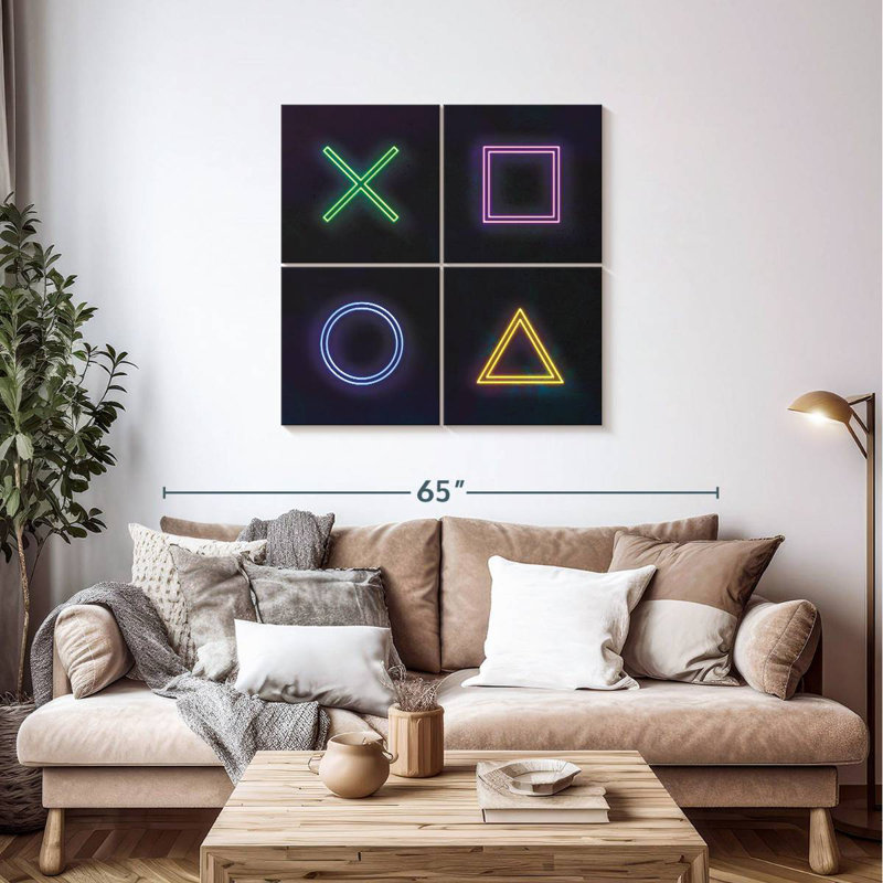 Keiraleigh Neon PlayStation Icons