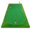 YUNIC 10 pi x 5 pi Golf Putter Green - 10 mm tapis de pratique en caoutchouc pour l'entraînement de golf professionnel intérieur et extérieur