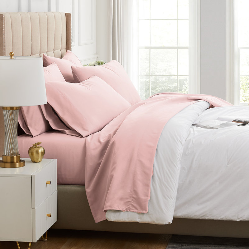 Vilano Springs Extra Deep Pocket Sheet Set, 6-Piece Ultra Soft Microfiber Sheets and Pillow Cases, Wrinkle Resistant, Easy Care