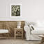 "Abstract White Rose Bouquet", reproduction sous verre, par Petal Prints Design-1252744474-1252744548