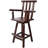 Rustic Bar Stool - Fir Wood Construction (No Including  Table)-1941884714