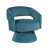 Velours bleu sarcelle sélectionné