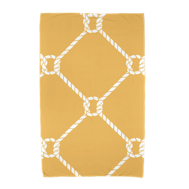 Serviette de plage Ludwig, Jaune