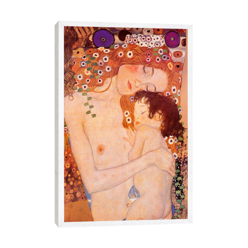1 Piece Painting on Canvas, 66.04 cm H x 45.72 cm W, White Framed