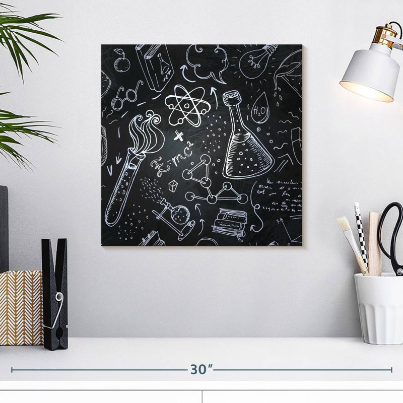 Keiri Science, 16" H x 16" W