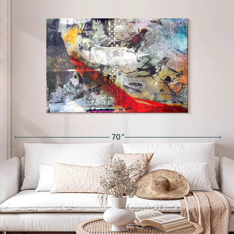 Brampt Symbolic Brotherhood, 32" H x 48" W