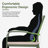 Fiskeville Patio Stacking Patio Dining Armchair with Cushion-441530580