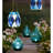 25'' Solar Powered Outdoor Hanging Light