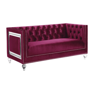 Janiris 67.5'' Velvet Loveseat