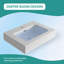 Lavabo à surface intégrée SANS drain et robinet, couleur blanc brillant-862493942