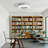 17" 5-Blade White LED Ceiling Fan With Remote Control
