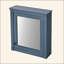 Armoire de rangement de salle de bain murale avec miroir, armoire à pharmacie avec tablette à hauteur réglable, armoire de rangement au-dessus de la toilette-249895175