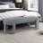 Velvet Fabric  Upholstered Bench-1773964781