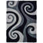 Tapis noir / gris fumée Fitts-760876891