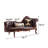 Abbondio Leather Chaise Lounge