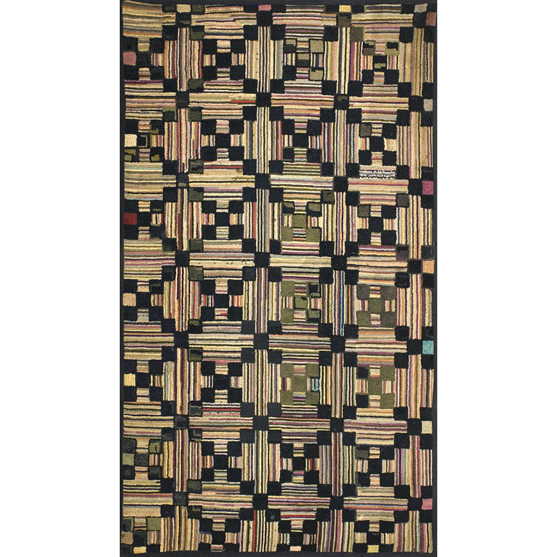 Tapis crocheté One-of-a-Kind American