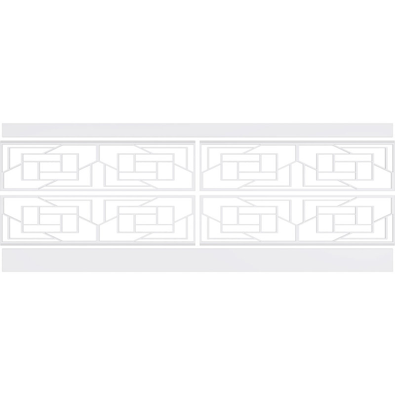 Ensemble de lambris en PVC Loveland, H 32 po x l 94,5 po x P 0,625 po