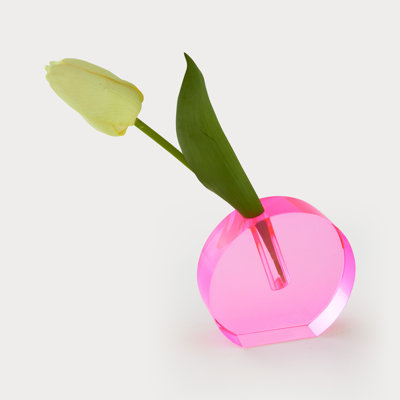 Crystal Glass Table Vase