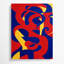 Art abstrait sur toile abstrait 25 figuratif rouge-2021986577