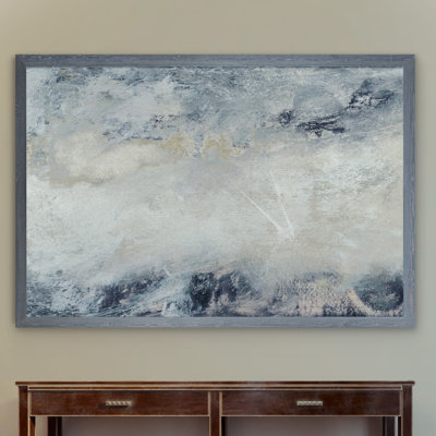 «Hushed V», reproduction d'art encadrée
