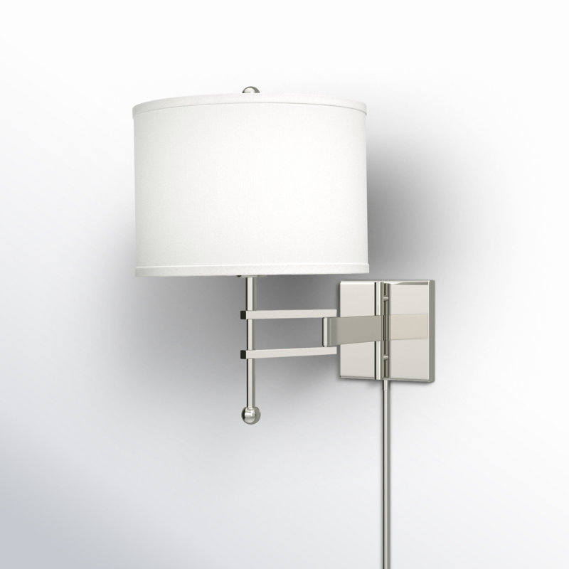 Swing Arm Sconce, Nickel