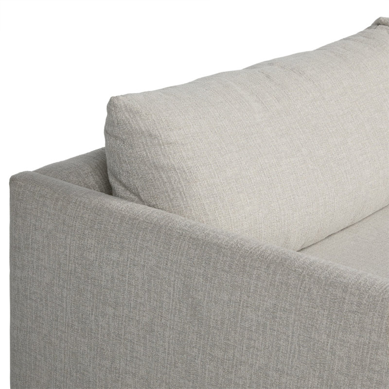Wickham Chaise Sectional, 35" H x 126.5" W x 61" D, Left Arm Facing
