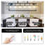 40'' 6-Light Black Linear Chandelier with Water Ripple Textured Glass Panels – Industrial Pendant Lighting for Kitchen Island & Dining RoomIsland Living Room Rectangular Lighting-1210933509
