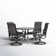 Birmadevi Square 4 - Person 37" Long Dining Set