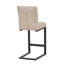Upholstered Faux Leather Bar Stool