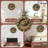 Cat themed wall clock