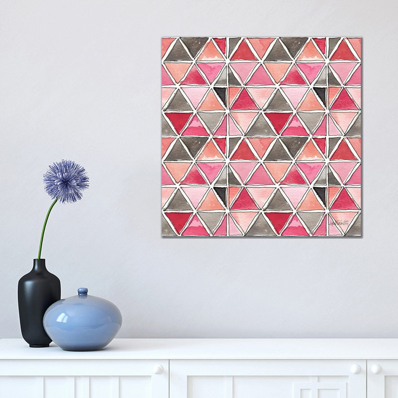 Chic Accents Pattern VA by Anne Tavoletti - Wrapped Canvas Print, 45.72cm H x 45.72cm W x 1.905cm D