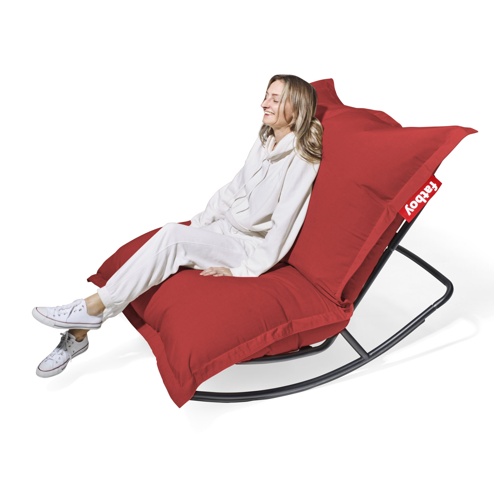 Original Patio Rocking Chair, Red