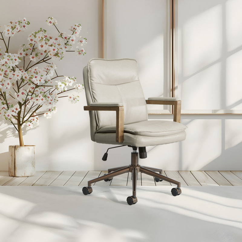 Chaise de bureau Woodlands, Taupe
