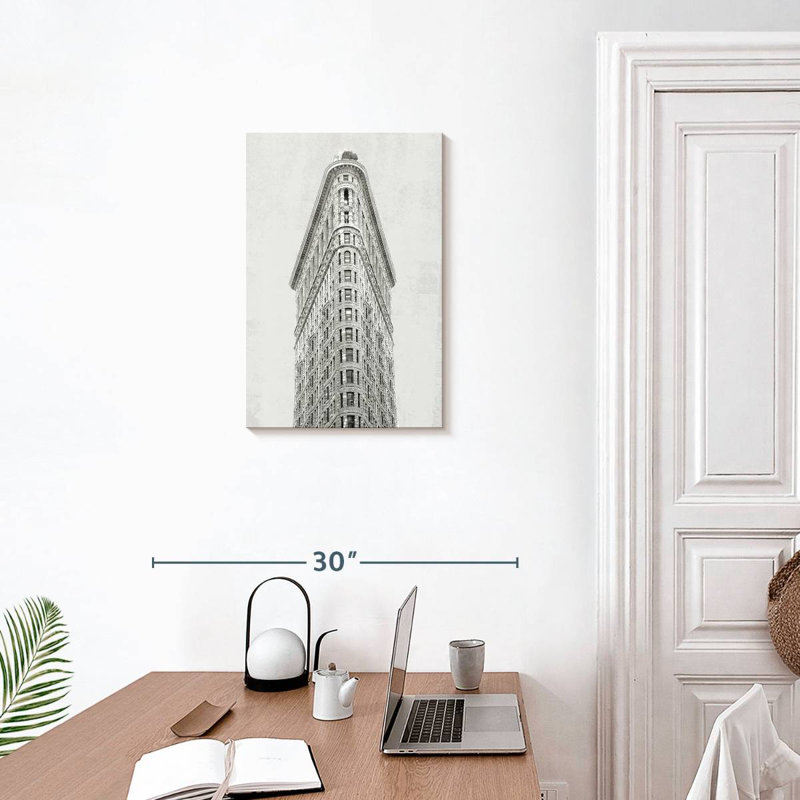 Lilie Flatiron Building NYC, 24" H x 16" W